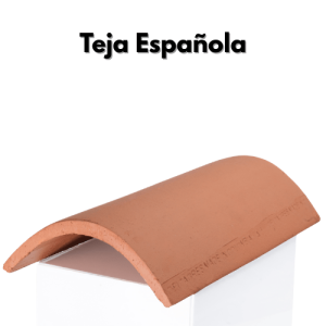Teja de barro Española para techo Delatagres colombia